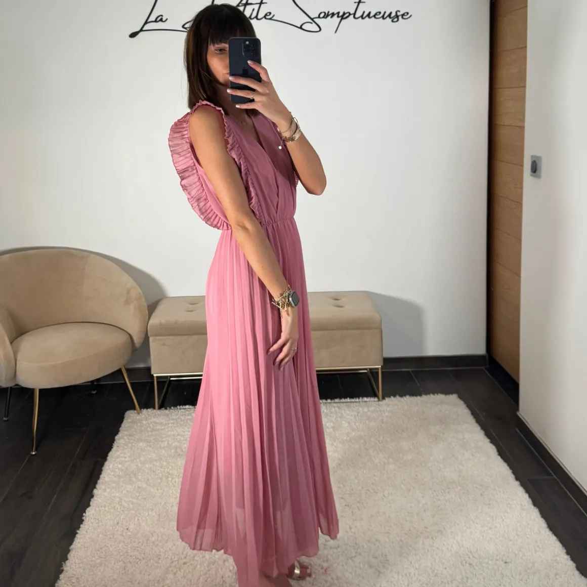 robe_longue_rose_bluch_ga_4.webp ROBE LONGUE ROSE BLUCH GABRIELLE