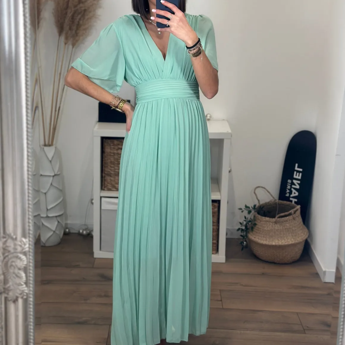 robe_longue_vert_deau_kar_4.webp ROBE LONGUE VERT D'EAU KARENE
