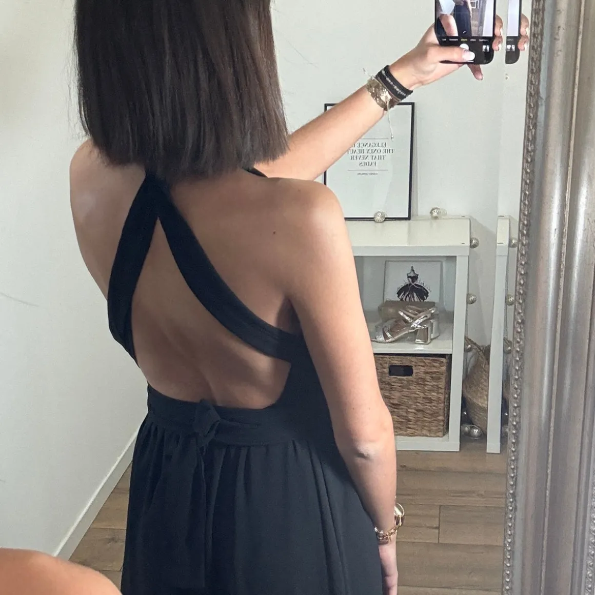 ROBE MULTIPOSITION NOIRE OLYMPE