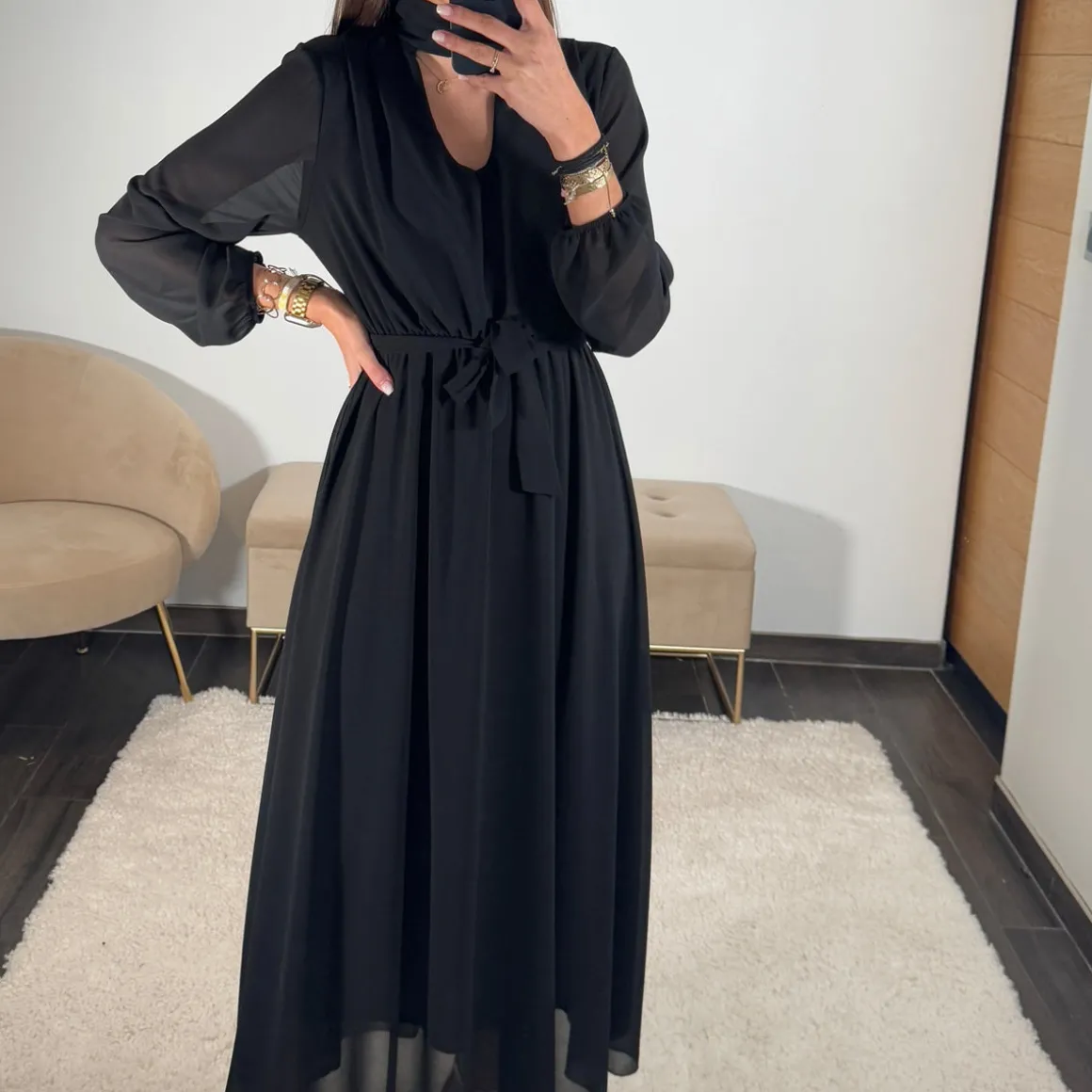 ROBE NOIRE JOSEPHINE