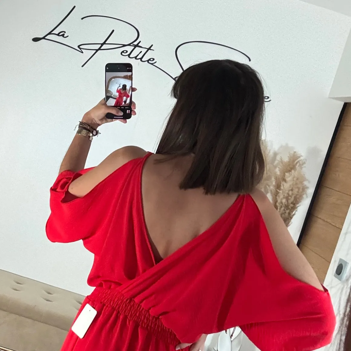 ROBE ROUGE MELISSA