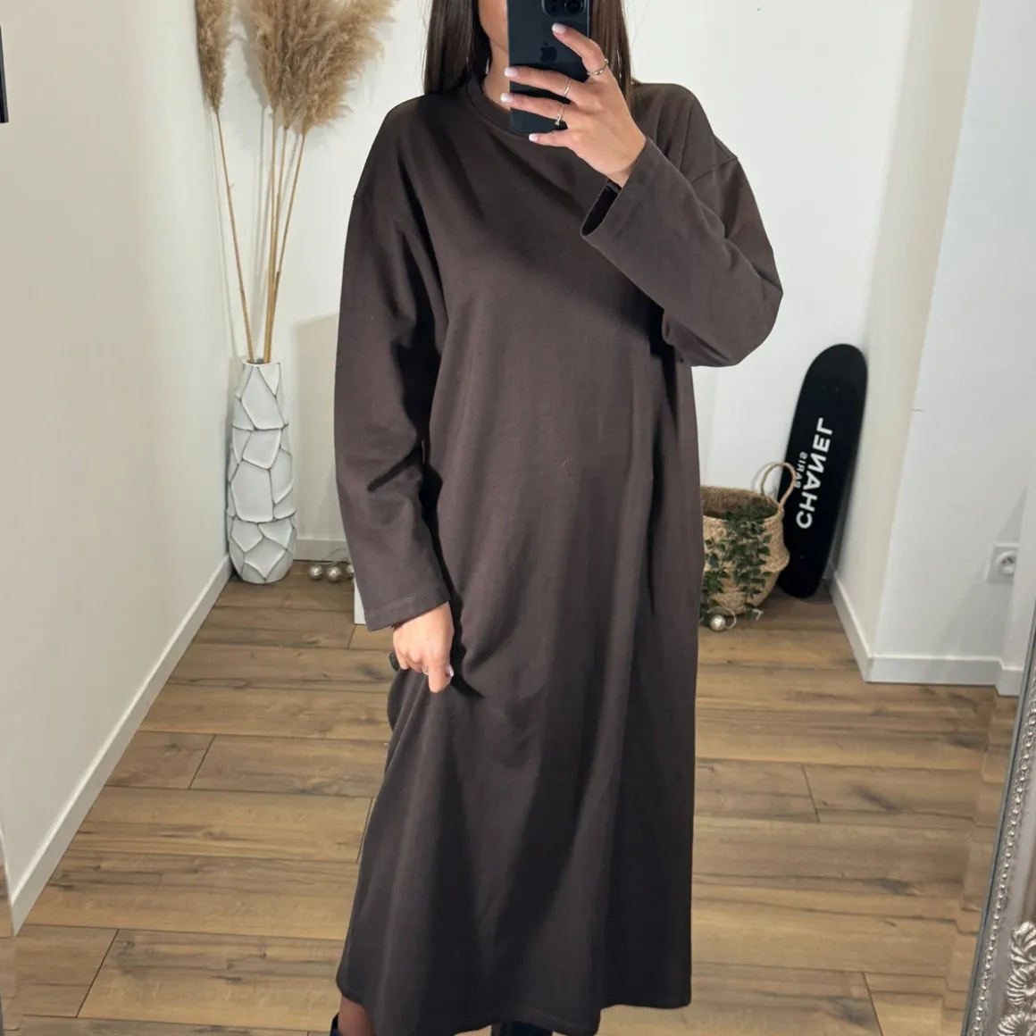 ROBE SWEAT CHOCOLAT MEGANE