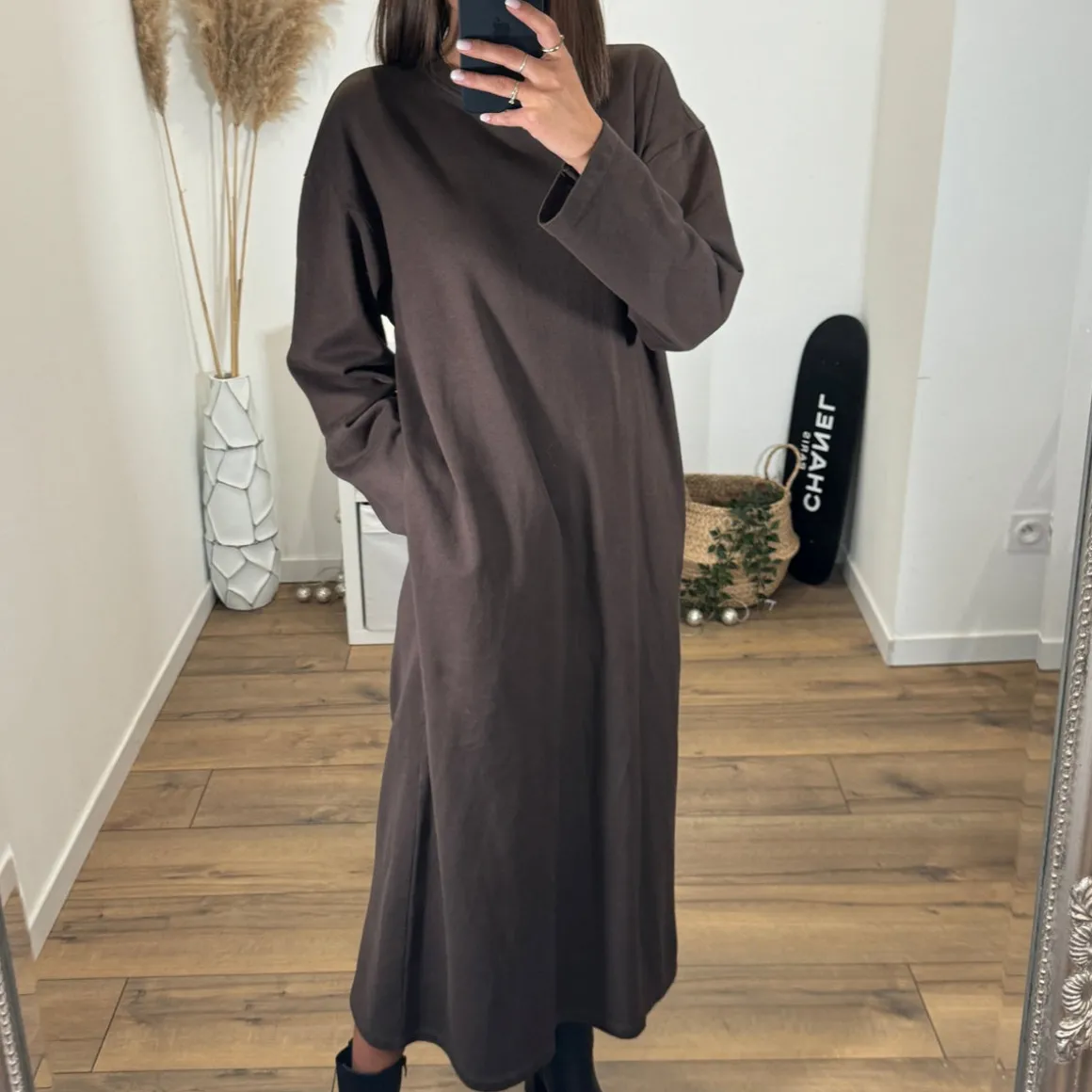 ROBE SWEAT CHOCOLAT MEGANE