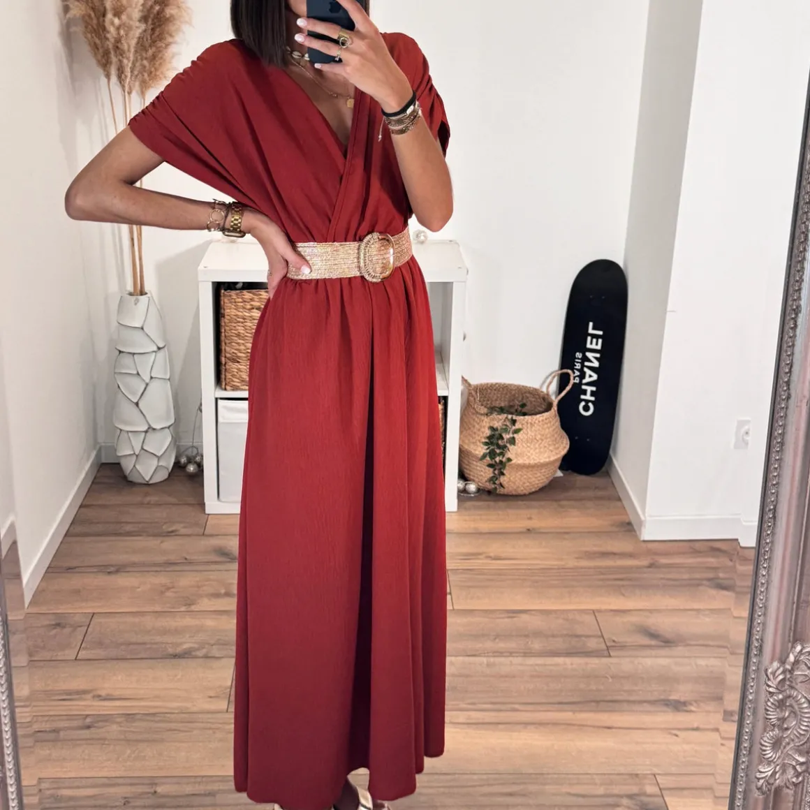 ROBE TERRACOTTA NASTIA