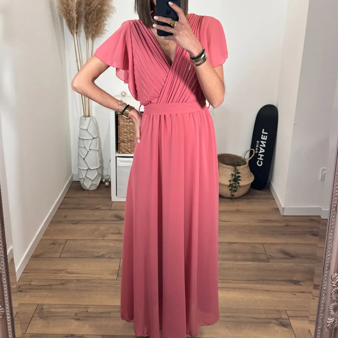 ROBE VIEUX ROSE ROMY