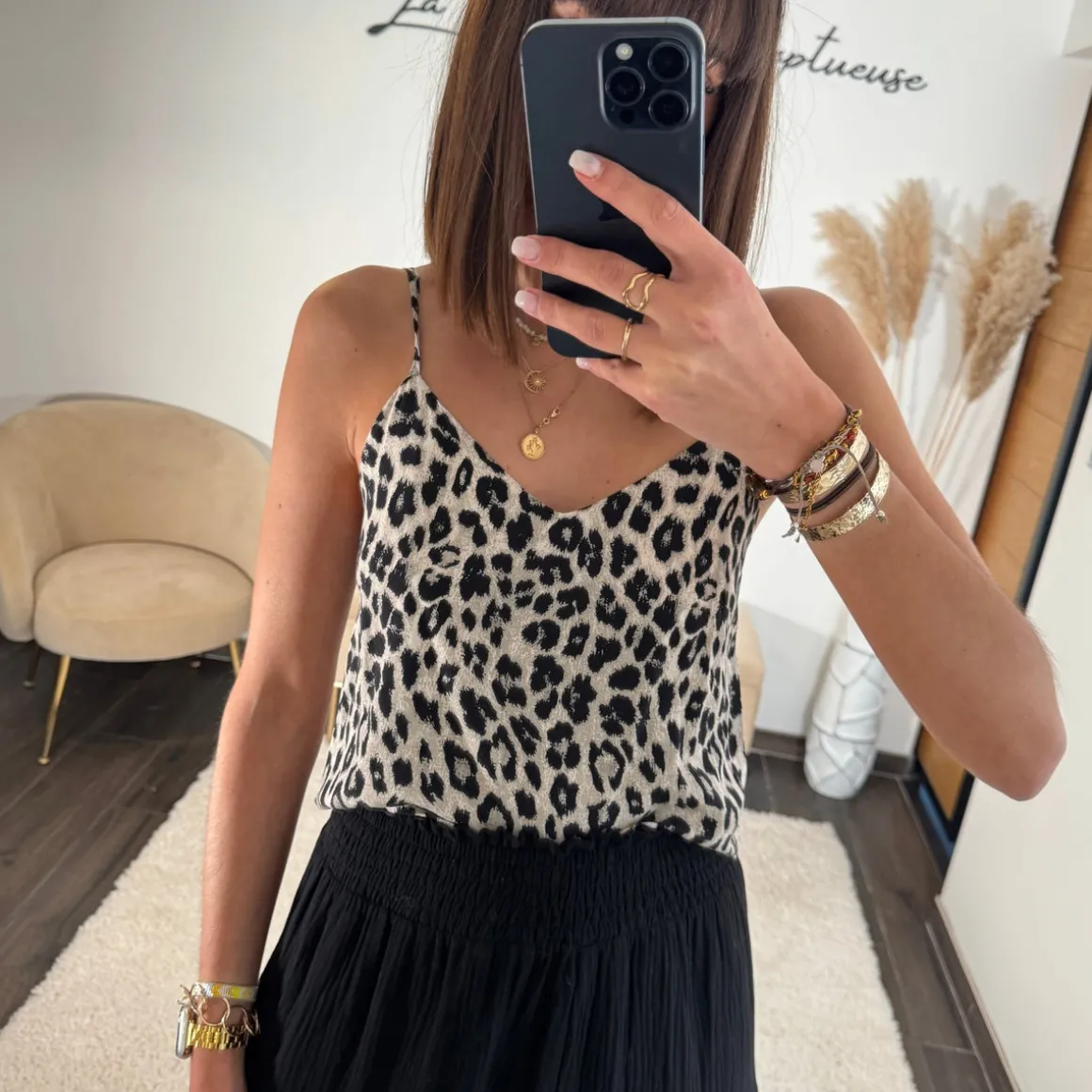 TOP LEOPARD MAEL