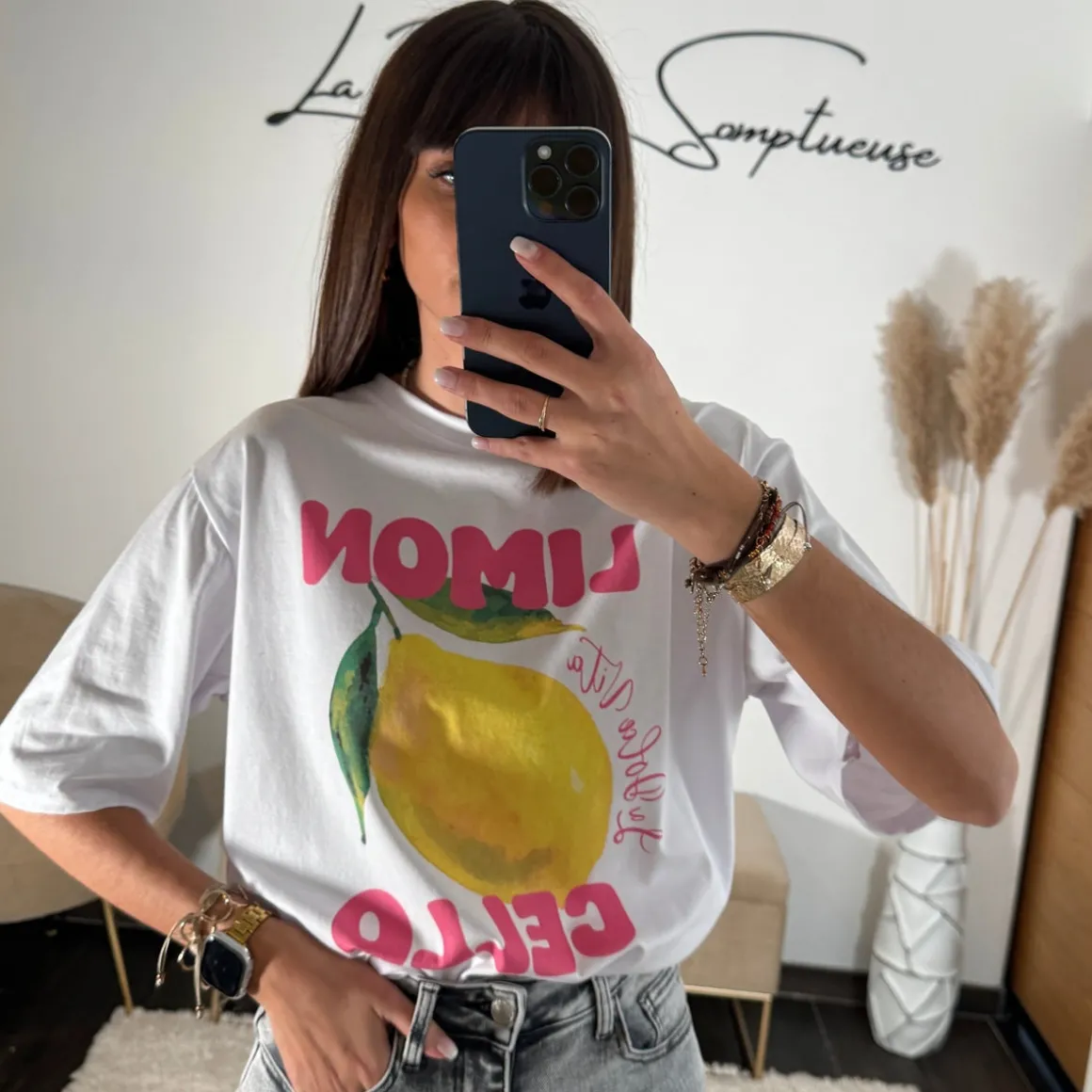 T-SHIRT LEMON GIRLY